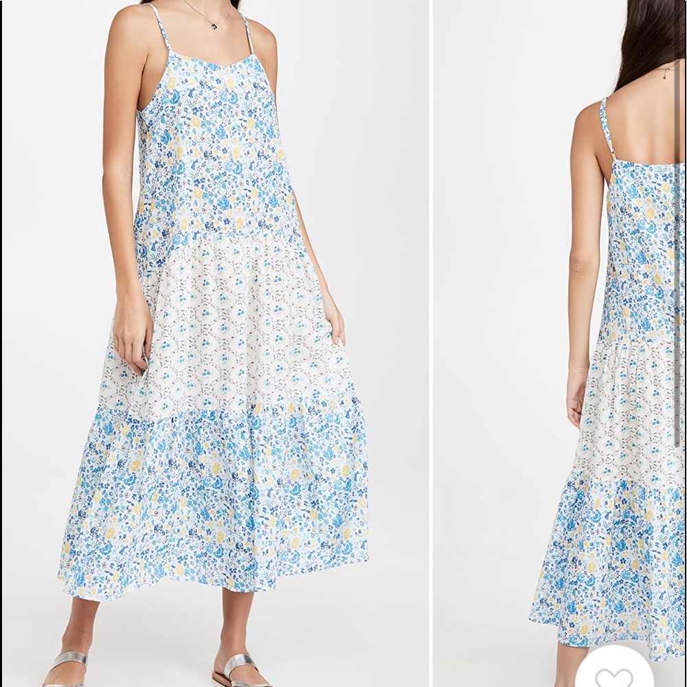 Playa Lucila Mix Print Maxi Dress